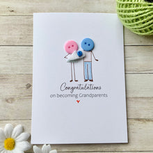 Load image into Gallery viewer, Congratulations on becoming Grandparents Card