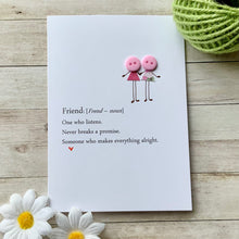 Load image into Gallery viewer, Friend Definition Card