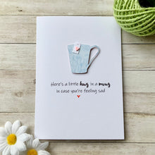 Load image into Gallery viewer, Here's A Little Hug In A Mug Card