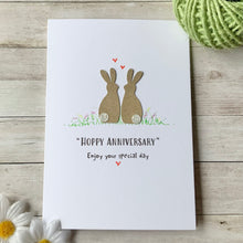 Load image into Gallery viewer, Hoppy Anniversary Card