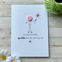 Load image into Gallery viewer, On Your Birthday Sparkle Card