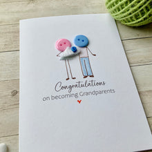 Load image into Gallery viewer, Congratulations on becoming Grandparents Card