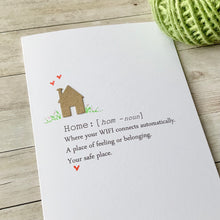 Load image into Gallery viewer, Home Definition Card