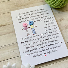 Load image into Gallery viewer, In Case You Need Me Card