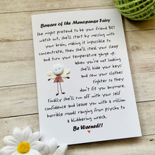 Load image into Gallery viewer, Menopause Fairy Card