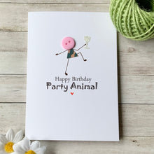Load image into Gallery viewer, Happy Birthday Party Animal Card