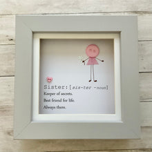 Load image into Gallery viewer, Sister Definition Mini Frame