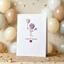 Load image into Gallery viewer, Happy 80th Birthday Card