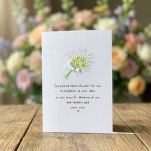 Load image into Gallery viewer, I've Picked These Flowers For You Card