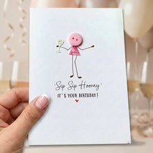 Load image into Gallery viewer, Sip Sip Hooray Birthday Card