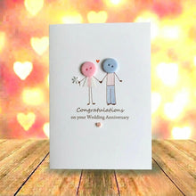 Load image into Gallery viewer, Congratulations on your  Wedding Anniversary- Personalised