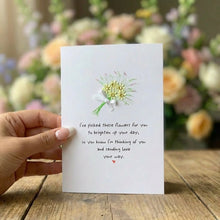 Load image into Gallery viewer, I've Picked These Flowers For You Card