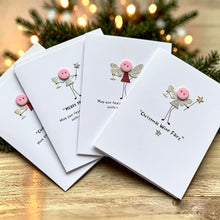 Load image into Gallery viewer, Alcohol Fairies Pack of Four Christmas Cards