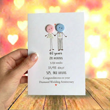 Load image into Gallery viewer, 60 Years  Anniversary Card