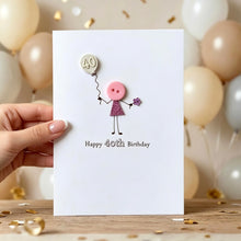Load image into Gallery viewer, Happy 40th Birthday Card