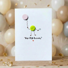 Load image into Gallery viewer, Hap-Pea  Birthday Card