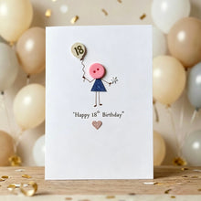 Load image into Gallery viewer, Happy 18th Birthday Card