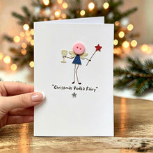 Load image into Gallery viewer, Christmas Vodka Fairy Card