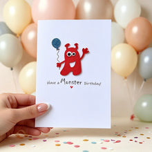 Load image into Gallery viewer, Have A Monster Birthday Card
