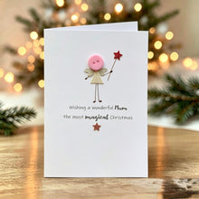 Load image into Gallery viewer, Wishing A Wonderful Mum A Magical Christmas Card