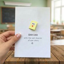 Load image into Gallery viewer, Good Luck With The Next Chapter Card