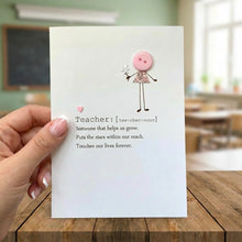 Load image into Gallery viewer, Teacher Definition Card