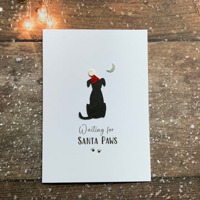 Waiting For Santa Paws