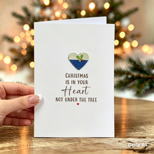 Load image into Gallery viewer, Christmas Is In Your Heart Card