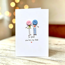 Load image into Gallery viewer, So Glad You're My Dad Card