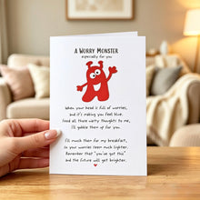 Load image into Gallery viewer, A Worry Monster Card