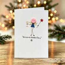 Load image into Gallery viewer, Christmas Vodka Fairy Card