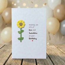 Load image into Gallery viewer, Wishing You Lots of Love and Sunshine Card