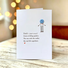 Load image into Gallery viewer, Dad Definition Card