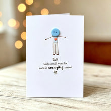 Load image into Gallery viewer, Dad Such A Small Word Card