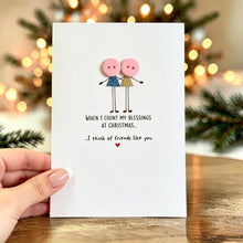 Load image into Gallery viewer, When I Count My Blessings Christmas Card