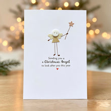 Load image into Gallery viewer, Sending You A Christmas Angel Card