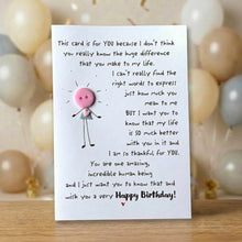 Load image into Gallery viewer, Incredible Human Being Birthday Card