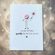 Load image into Gallery viewer, On Your Birthday Sparkle Card