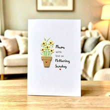 Load image into Gallery viewer, Mum With Love on Mothering Sunday Card