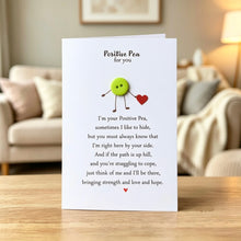 Load image into Gallery viewer, Positive Pea Card