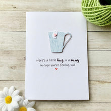 Load image into Gallery viewer, Here's A Little Hug In A Mug Card