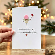 Load image into Gallery viewer, Wishing A Wonderful Mum A Magical Christmas Card