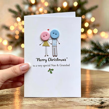 Load image into Gallery viewer, Happy Christmas To A Special Nan &amp; Grandad Card
