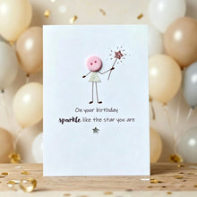 Load image into Gallery viewer, On Your Birthday Sparkle Card