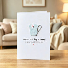 Load image into Gallery viewer, Here's A Little Hug In A Mug Card