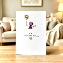 Load image into Gallery viewer, Happy 70th Birthday Card