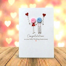Load image into Gallery viewer, Congratulations on your Ruby Wedding Anniversary Card