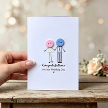 Load image into Gallery viewer, Congratulations on your Wedding Day Card