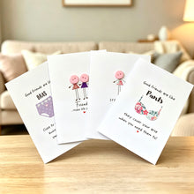 Load image into Gallery viewer, Friends Bundle Pack of Four Cards