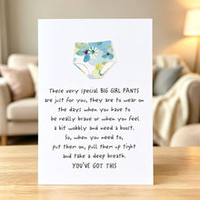 Load image into Gallery viewer, Big Girl Pants Card